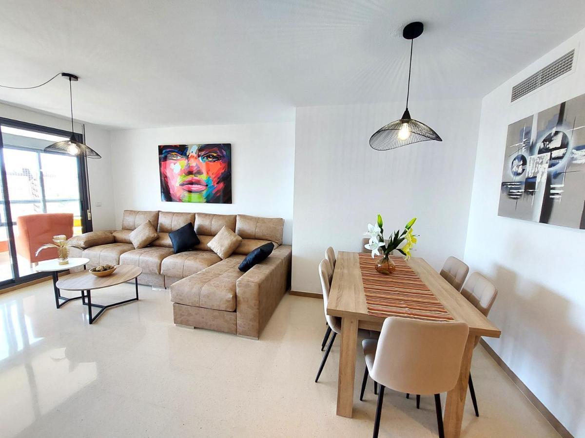 Luxury 3 Dormitorios Frente Al Mar En Las Marinas By Sonneil Rentals Μπένιντορμ Εξωτερικό φωτογραφία